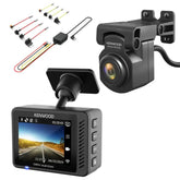 Kenwood DRV-A310W DashCamera 2.0" LCD HD + Rear Camera HD Recording & Wireless Link With 20GB SD & Hardwire